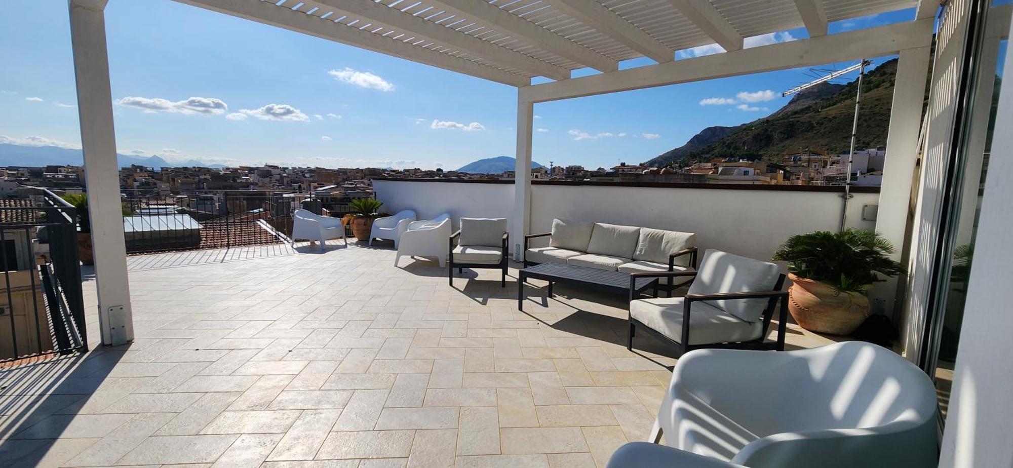Palazzo Del Golfo Penthouse Castellammare del Golfo Exterior foto